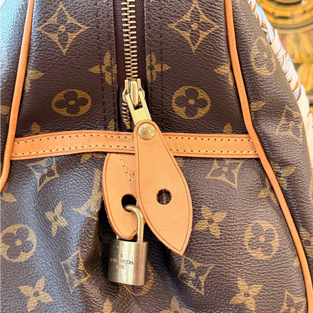 Louis Vuitton Brown and Tan Monogram Montorgueil PM Bag - Picture 8 of 16
